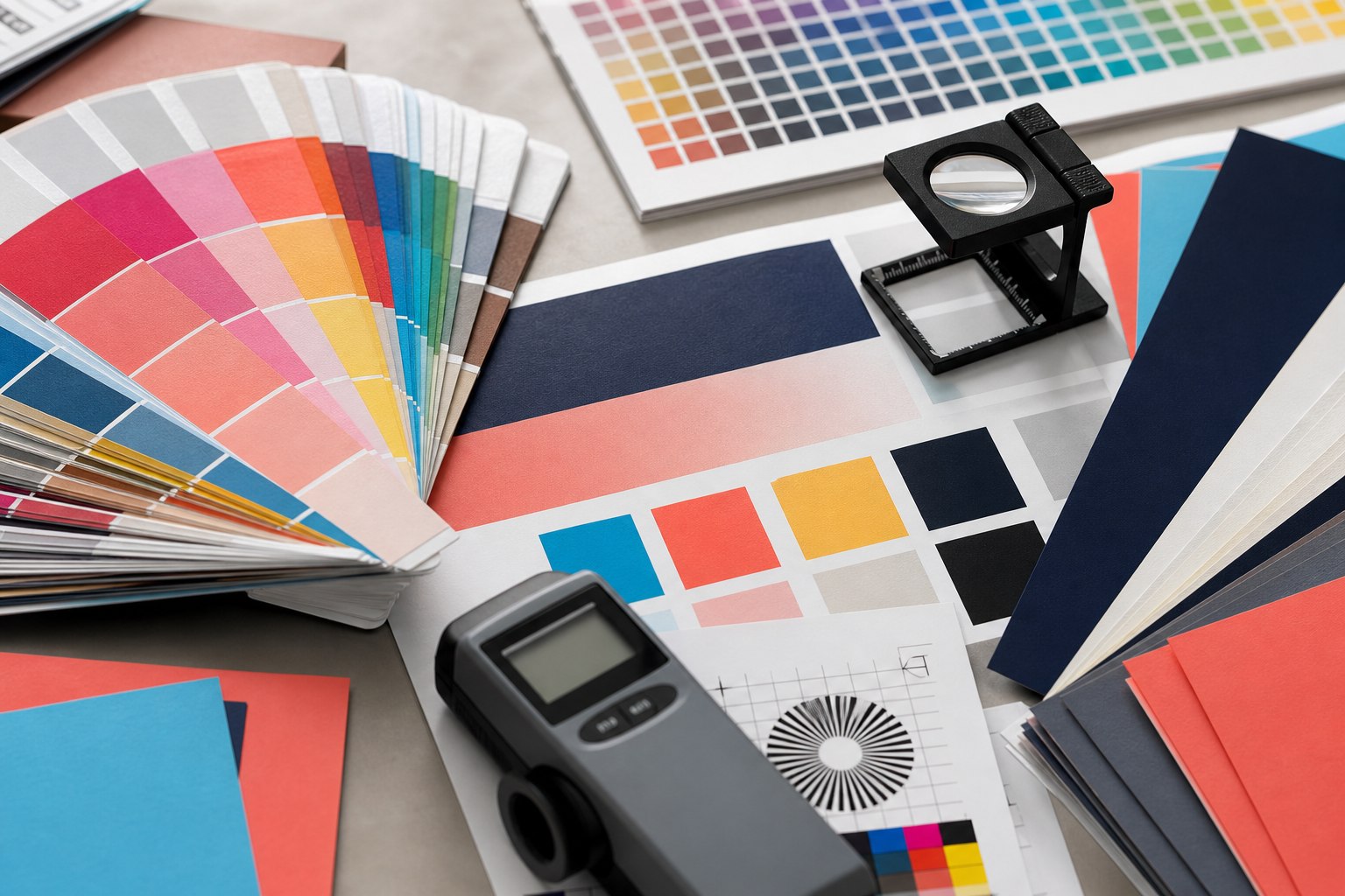 Conceptual professional print color-management tools