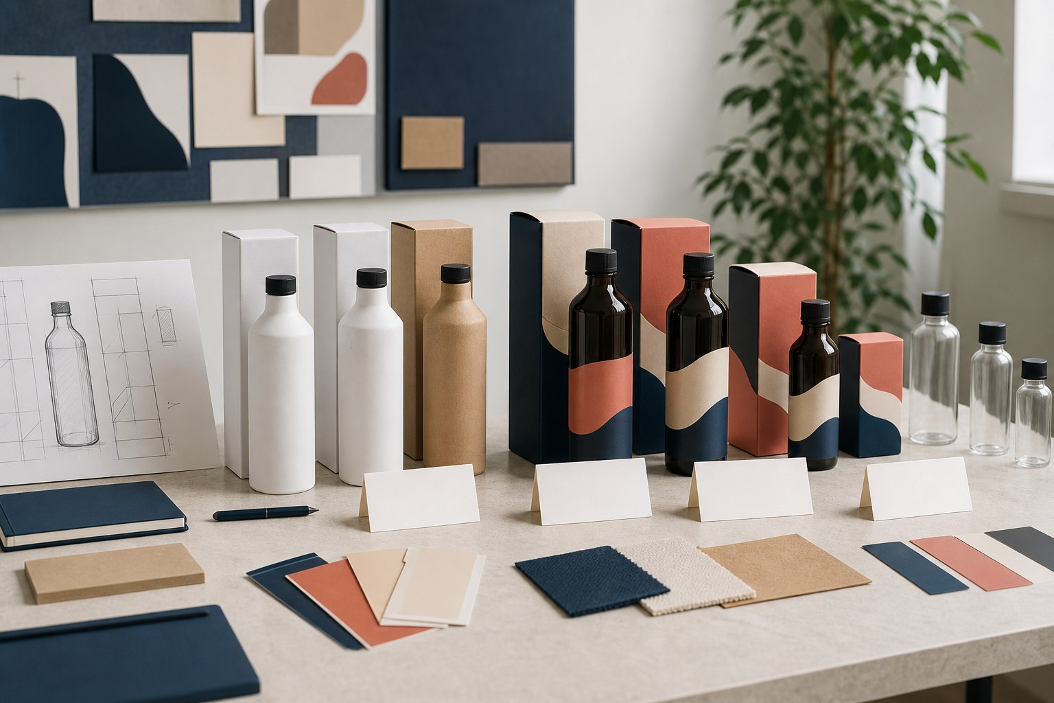 Realistic conceptual new-product packaging development